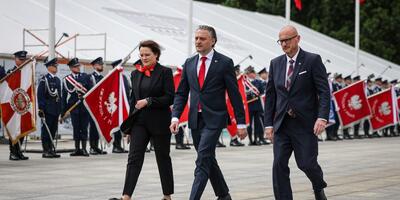 Szef BBN złożył życzenia policjantom. Podkreślił ich służbę dla bezpieczeństwa państwa