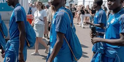 drużyna etiopska na Gothia Cup