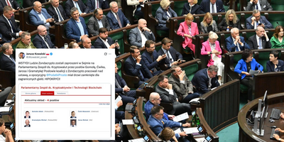 Janusz Kowalski o Zondacrypto i posłach koalicji