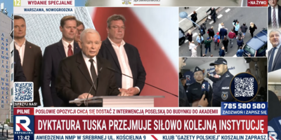 Jarosław Kaczyński o AWS i TK