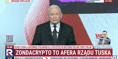 PiS ostro o Tusku ws. Zondacrypto. Kaczyński: ta władza opiera się na totalnym kłamstwie