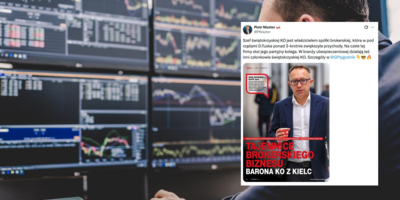 Piotr Nisztor zapowiada publikację o biznesie szefa świętokrzyskiej KO