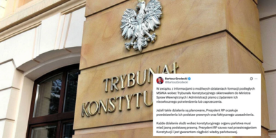 Bartosz Grodecki żąda wyjaśnień od MSWiA ws. TK