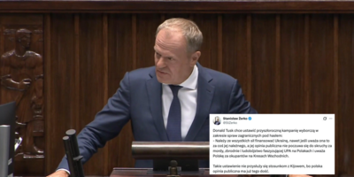 Prof. Żerko o polityce Tuska wobec Ukrainy: „Polska opinia publiczna ma już tego dość”