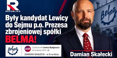 Damian Skałecki na czele Belma