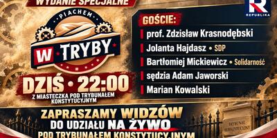 Dziś o 22:00! Wydanie Specjalne „Piachem w tryby” pod siedzibą TK!