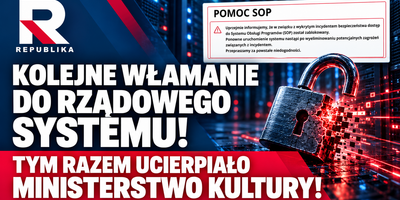 Kolejne włamanie do rządowego systemu! Tym razem ucierpiało Ministerstwo Kultury!