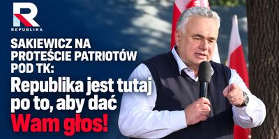 Tomasz Sakiewicz wzywa do dalszej, aktywnej obrony Trybunału Konstytucyjnego!