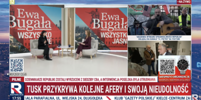 Ewa Zajączkowska-Hernik w Republice o Tusku i cenzurze internetu
