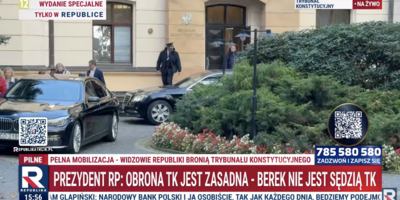 PILNE! Prezydent Karol Nawrocki przybył do Trybunału Konstytucyjnego!