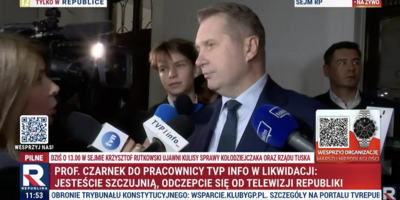 „Antypolska szczujnia!”. Czarnek ostro do dziennikarzy TVP w likwidacji i TVN. Gorąco w Sejmie!