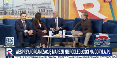 Wielkie święto patriotyzmu w Warszawie! Osowski ujawnia w Republice, co czeka uczestników Marszu Niepodległości