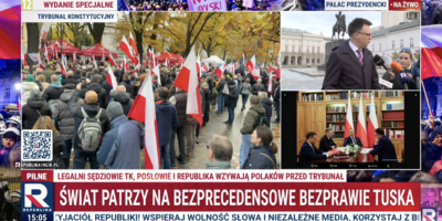 Hołownia kluczy po spotkaniu z prezydentem ws. TK: "Trzeba jeszcze dużo pracy politycznej"