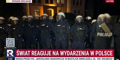 policjanci w służbie Tuska
