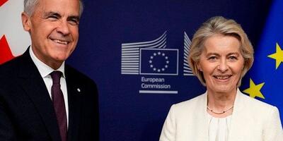 Mark Carney i Ursula von der Leyen