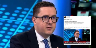 Żarty Motyki z prezydenta Nawrockiego w TVP w likwidacji. Internauci oburzeni: „Niewiarygodne, że można zostać ministrem”