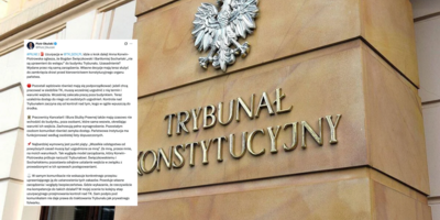 Skandal! Anna Korwin-Piotrowska bezprawnie ogłosiła, że prezes Bogdan Święczkowski i wiceprezes Bartłomiej Sochański „nie są uprawnieni do wstępu” do budynku Trybunału
