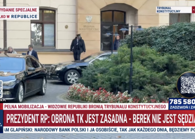 PILNE! Prezydent Karol Nawrocki przybył do Trybunału Konstytucyjnego!