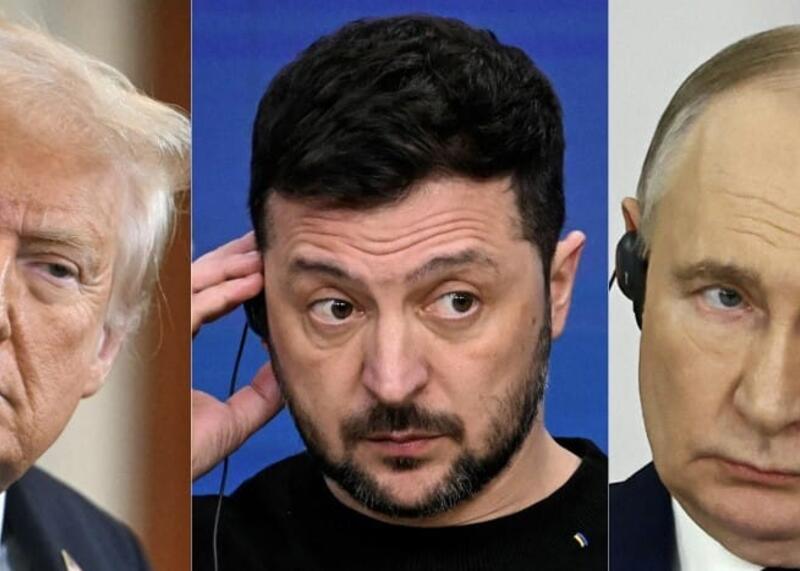 Trump Zełenski Putin