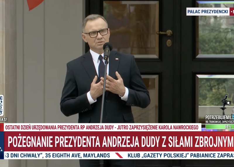 Andrzej Duda pożegnanie z Siłami Zbrojnymi