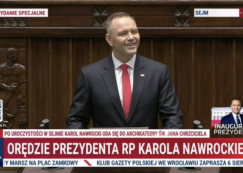 Orędzie prezydenta Karola Nawrockiego