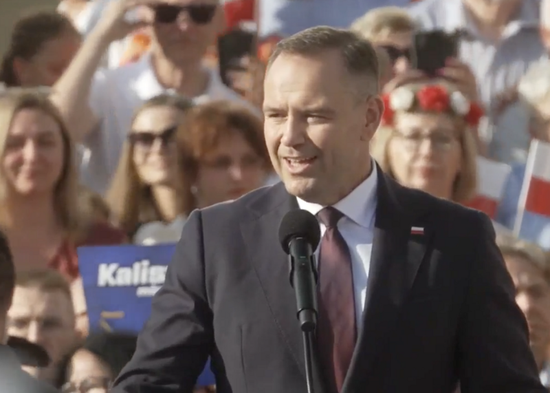 Karol Nawrocki w Kaliszu