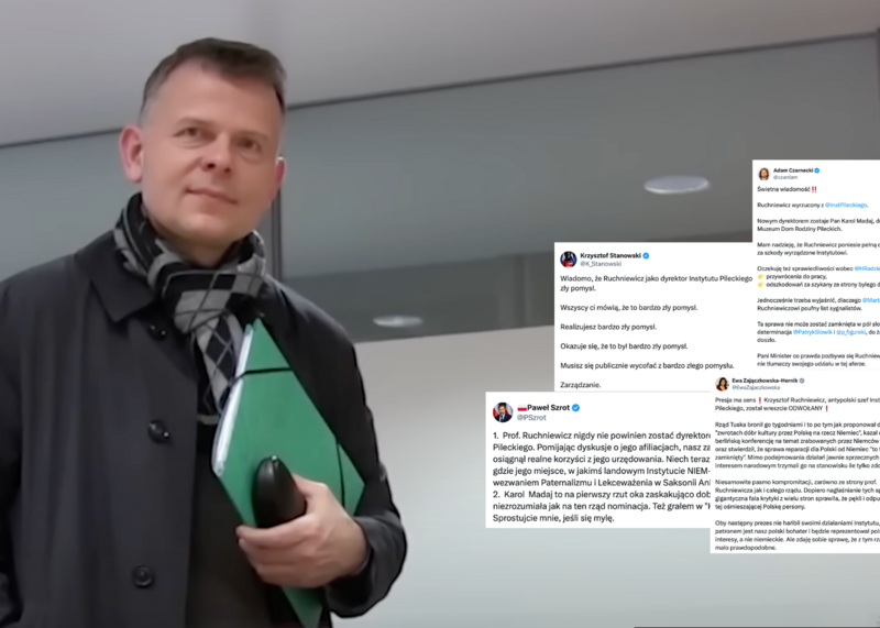Radość w sieci po odwołaniu Ruchniewicza
