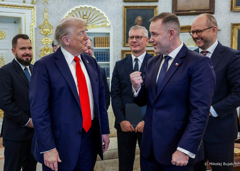Donald Trump i Karol Nawrocki