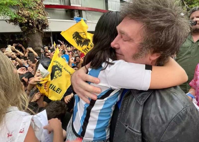 Javier Milei i dzieci
