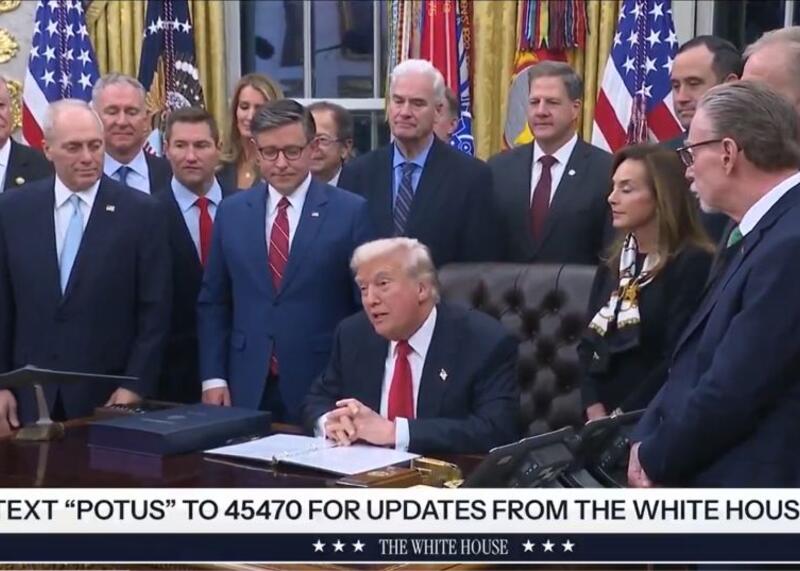 Trump "zakończył shutdown"