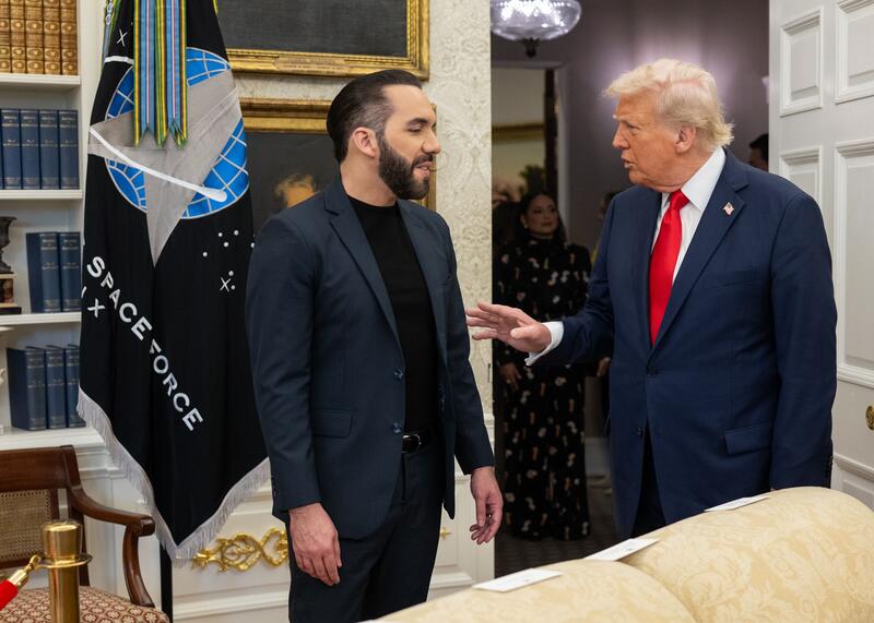 Trump i Bukele