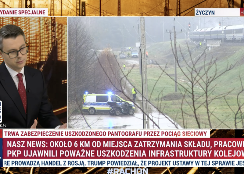 Piotr Müller komentuje dywersję na torach i chaos rządu