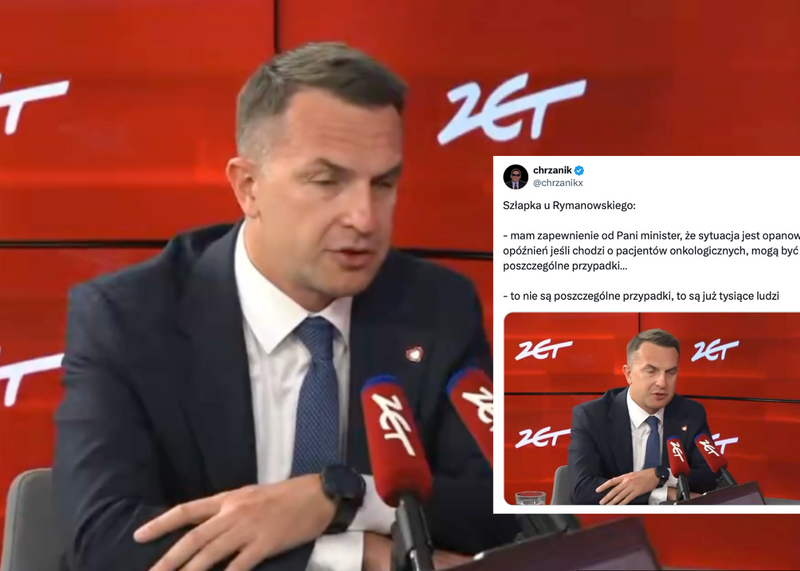 Adam Szłapka o pacjentach onkologicznych w Radiu ZET