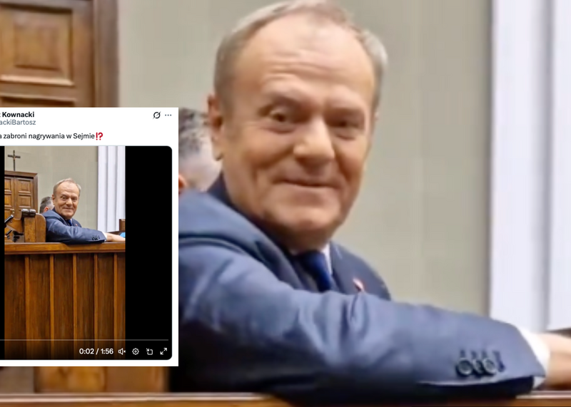 Starcie Tuska i Bartosza Kownackiego