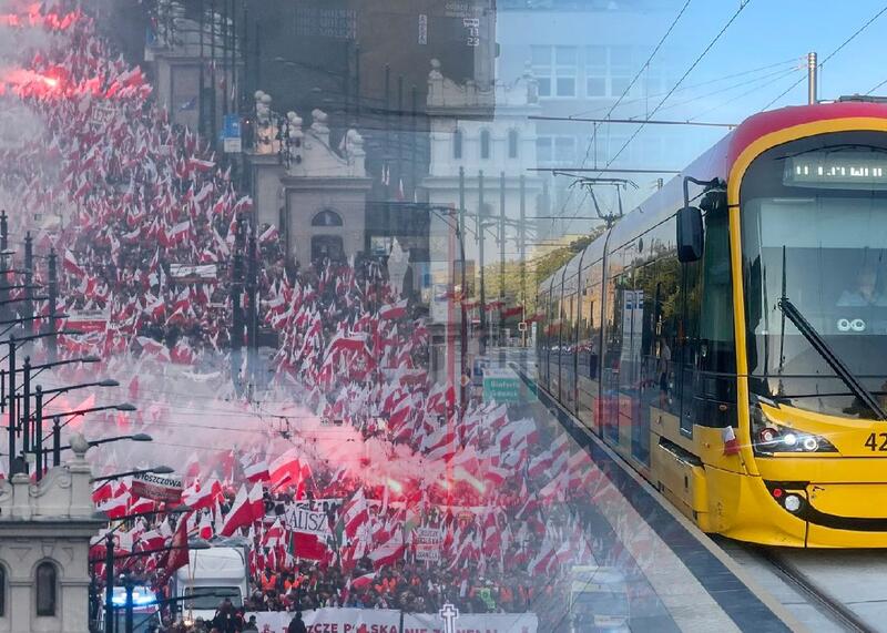 zmiany w organizacji ruchu w Warszawie