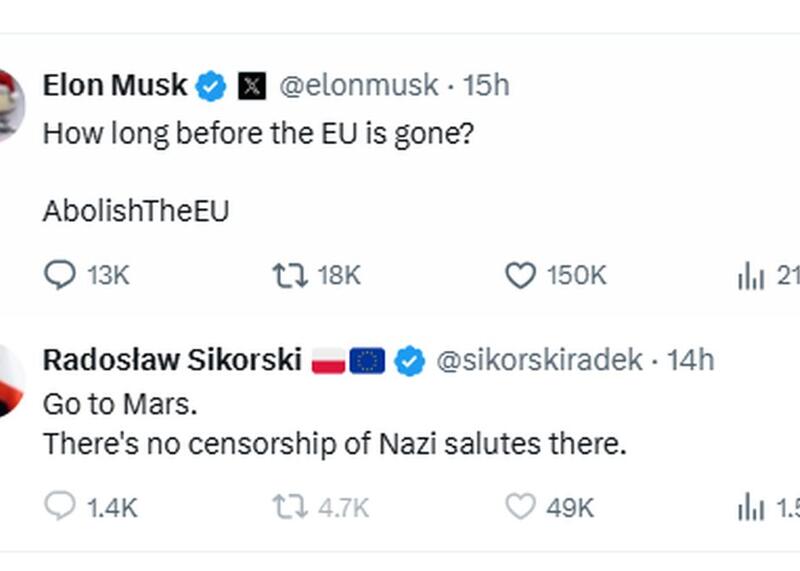 odpowiedź Sikorskiego na X