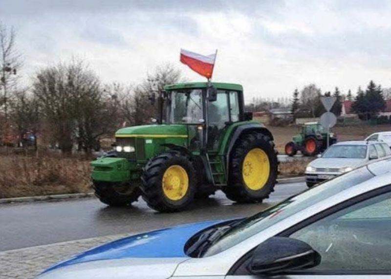 Rolnicy blokują drogi przeciw Mercosur