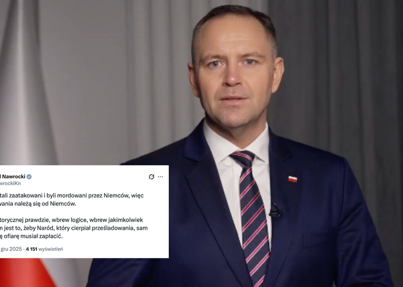 Nawrocki ostro do Tuska. Prezydent reaguje na słowa o reparacjach, które wywołały oburzenie