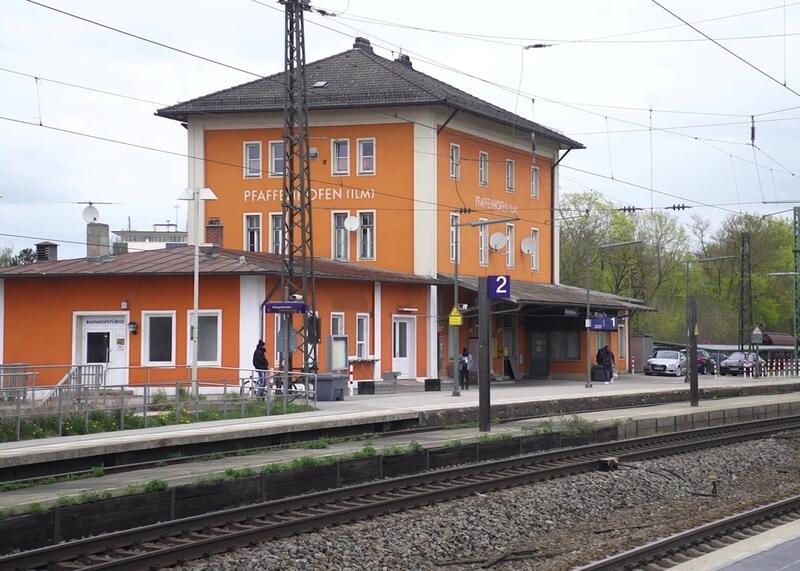 dworzec kolejowy Pfaffenhofen an der Ilm