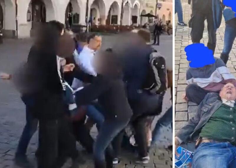 pobicie kandydata AfD na burmistrza w Rosenheim