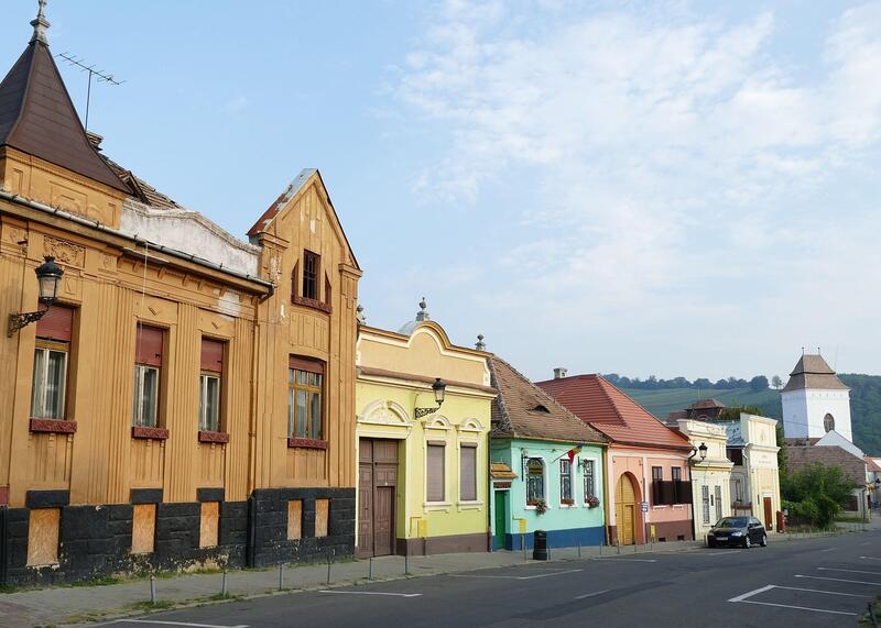 opustoszała wioska w Rumunii