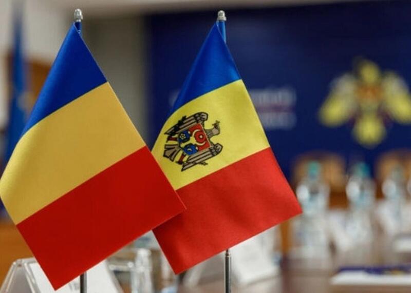 flaga Rumunii i Mołdawii