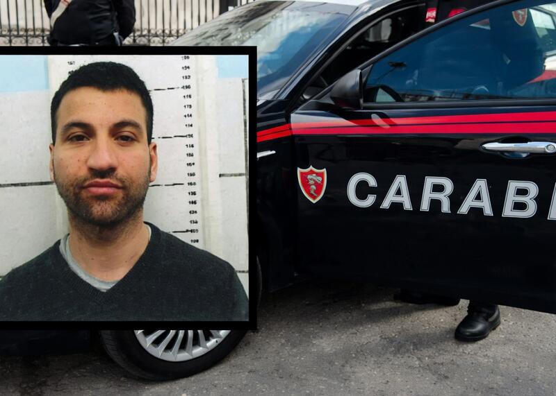 złapany mafioso Camorry