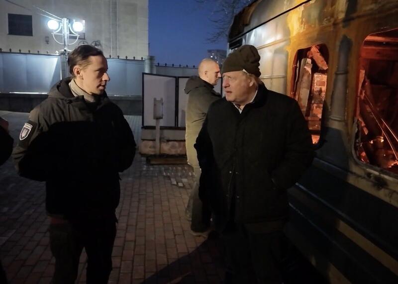 Boris Johnson w strefie śmierci