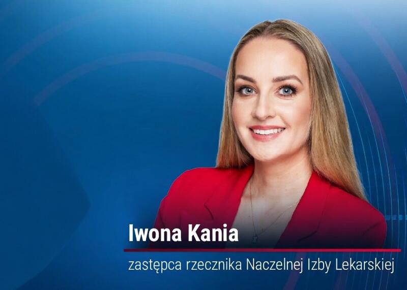 Iwona Kania, zastępca rzecznika prasowego Naczelnej Izby Lekarskiej