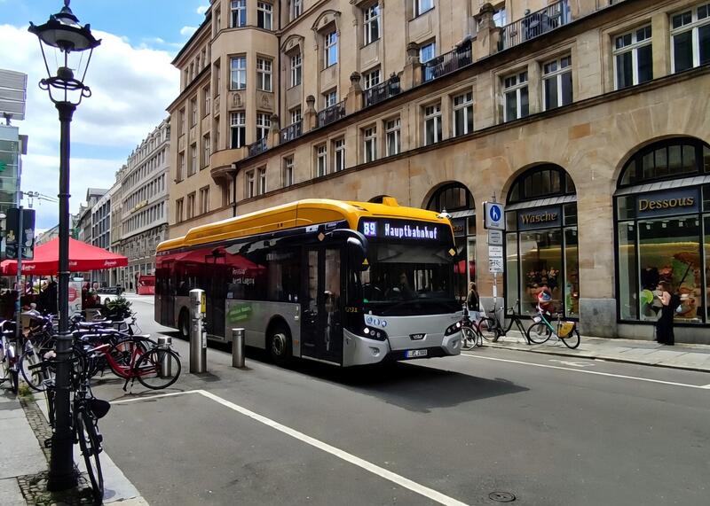 autobus podmiejski w Lipsku