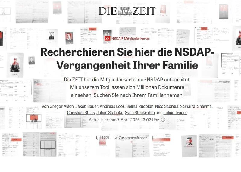 wyszukiwarka nazistów niemieckich