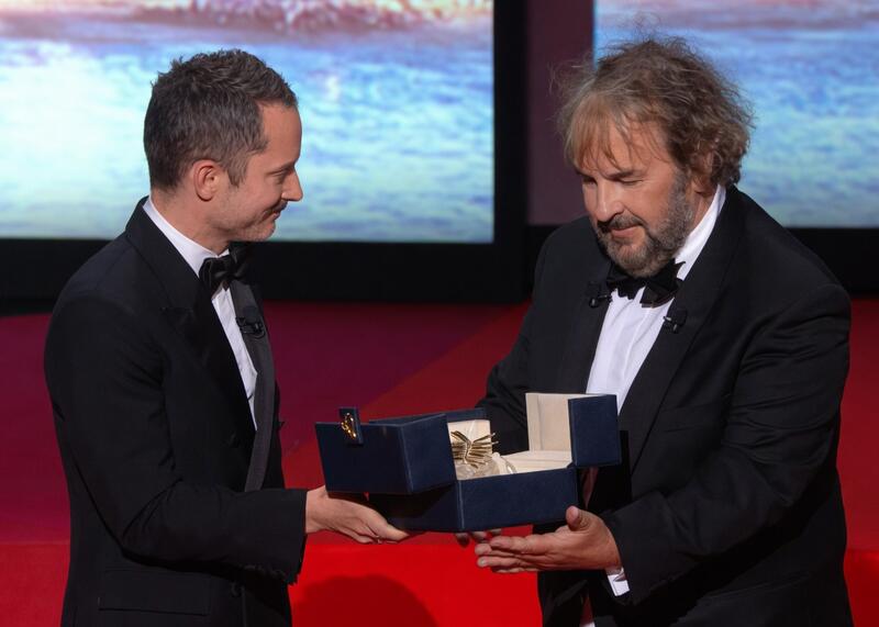 Peter Jackson odbiera Honorową Złotą Palmę