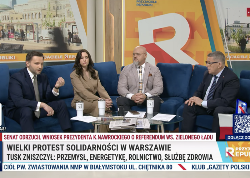 Zbigniew Kuźmiuk w Republice
