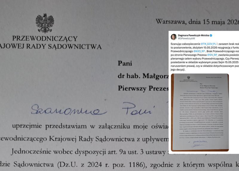 Pawełczyk-Woicka rezygnuje z funkcji przewodniczącej KRS